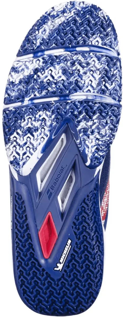Babolat Movea 2 Hardloopschoen 44.5 - Dark Blue/Chile Red - afbeelding 6 van 6