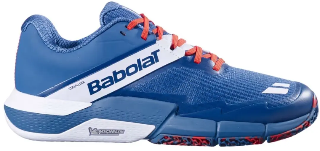 Babolat Movea 2 Hardloopschoen 44.5 - Dark Blue/Chile Red - afbeelding 3 van 6