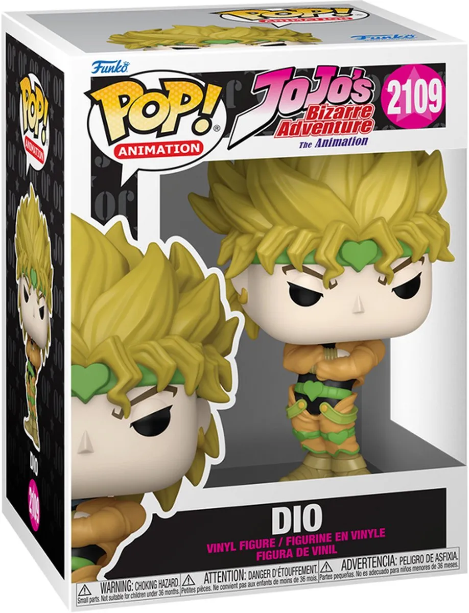 Funko POP! DIO Vinyl Figuur - JoJo's Bizarre Adventure - Multicolor