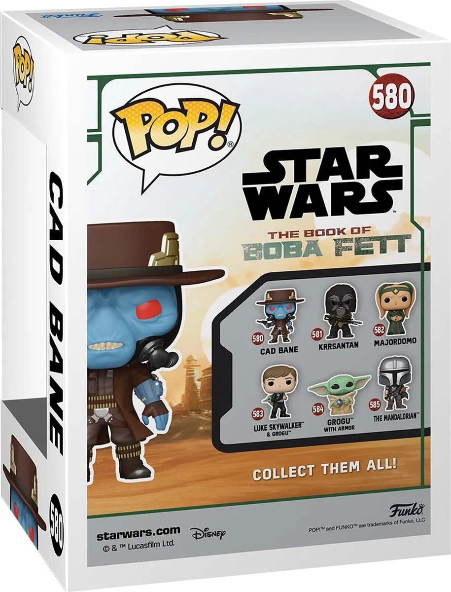 Funko Star Wars POP! The Book of Boba Fett Cad Bane 68649 - Multicolor