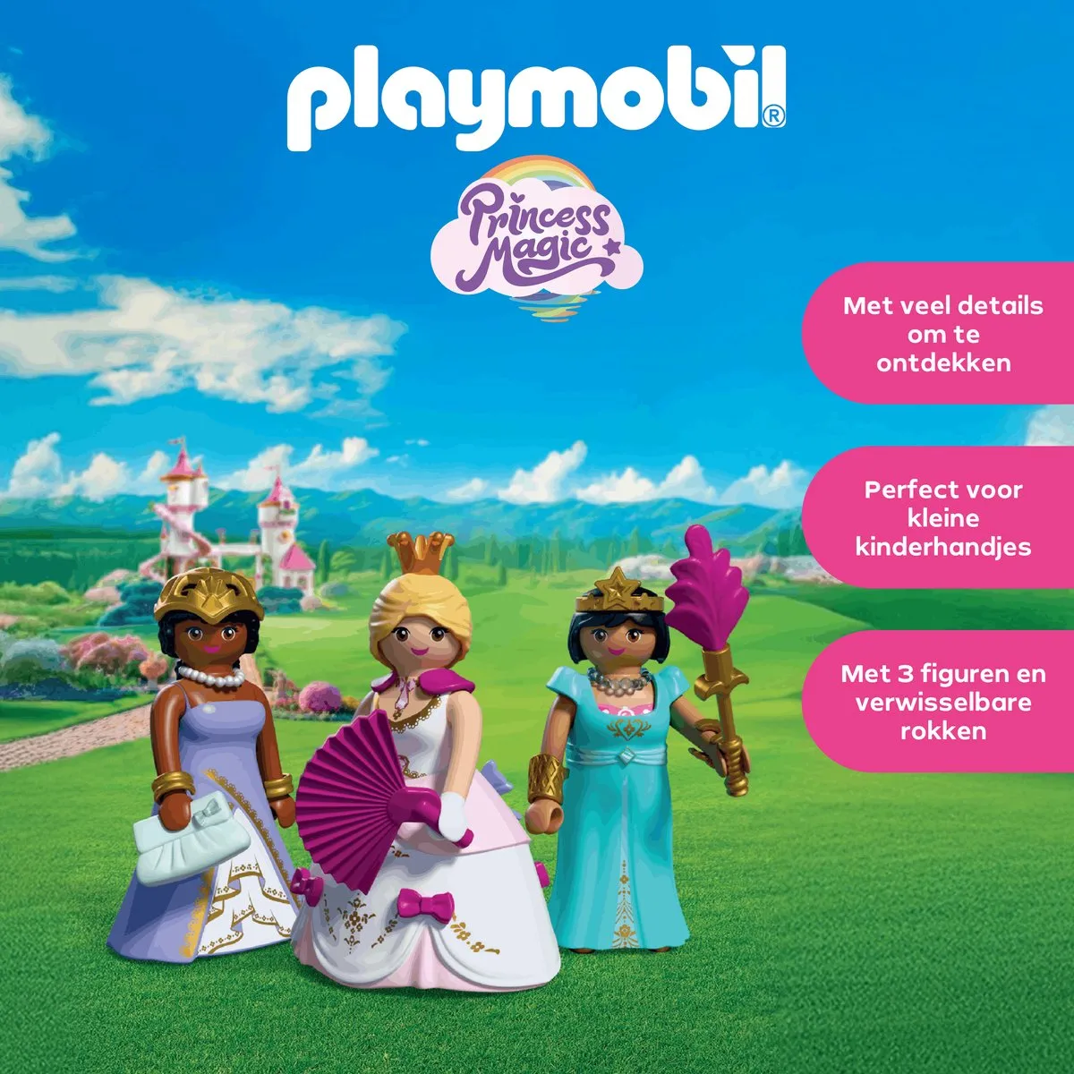 Playmobil Princess Drie Prinsessen 72055 - 3 Figuren - Multicolor