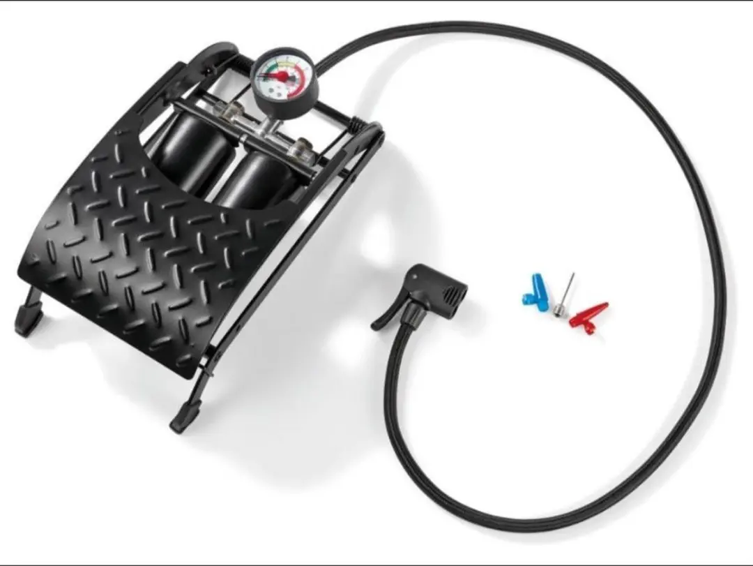 CRIVIT® Dubbelcilinder-voetpomp