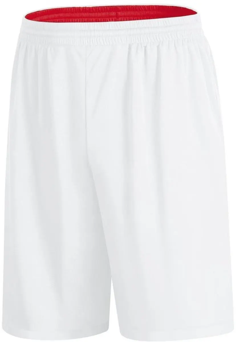 JAKO Change 2.0 Reversible Short Heren - M - Wit/Rood
