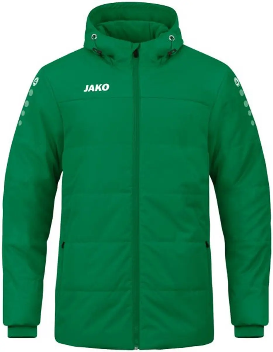 JAKO Team Stadionjack Kinderen 140 - Sportgroen