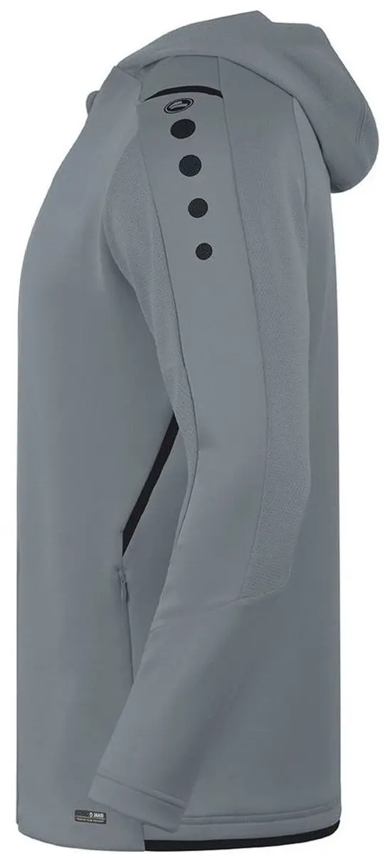 JAKO Challenge Jacket Heren - Grijs - Maat L