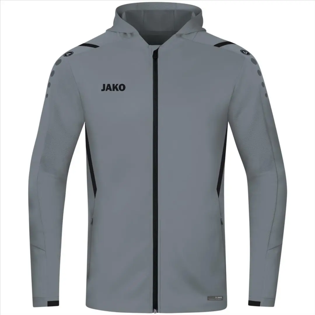 JAKO Challenge Jacket Heren - Grijs - Maat L