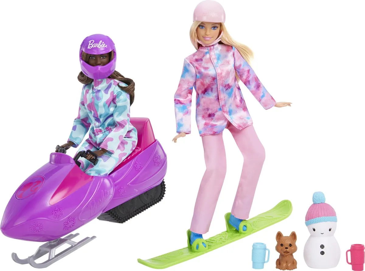 Barbie Wintersport Pop HGM75 - Meerkleurig