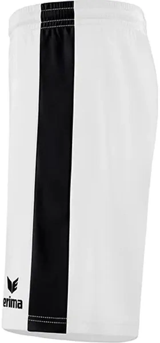 Erima Retro Star Short Junior 140 - Zwart/Wit - afbeelding 6 van 6