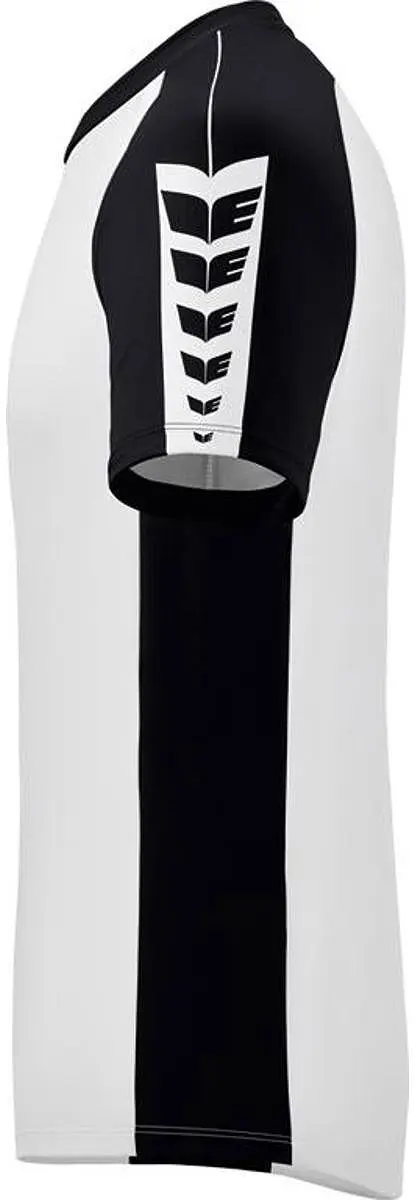 Erima Six Wings Shirt Heren - Kort L - Wit/Zwart