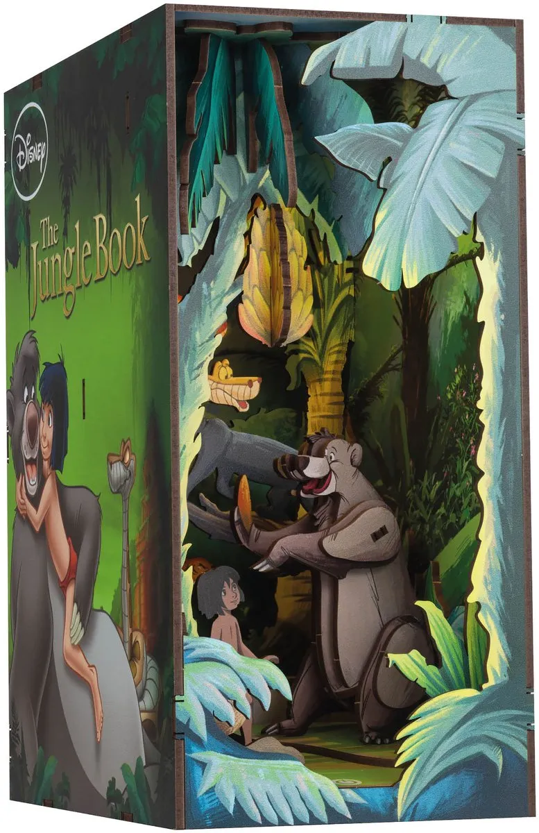 Revell Tiny Adventures Jungle Book Houten Modelbouwpakket 68 Onderdelen - LED Verlichting - Multi