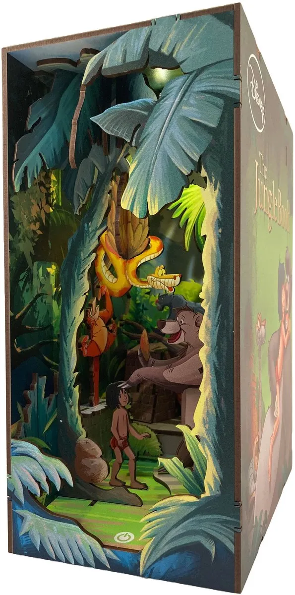 Revell Tiny Adventures Jungle Book Houten Modelbouwpakket 68 Onderdelen - LED Verlichting - Multi