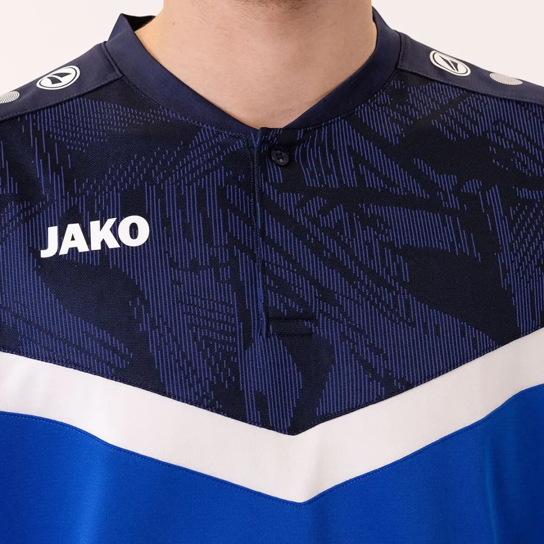 Jako Iconic Polo Heren - Royal - Maat L