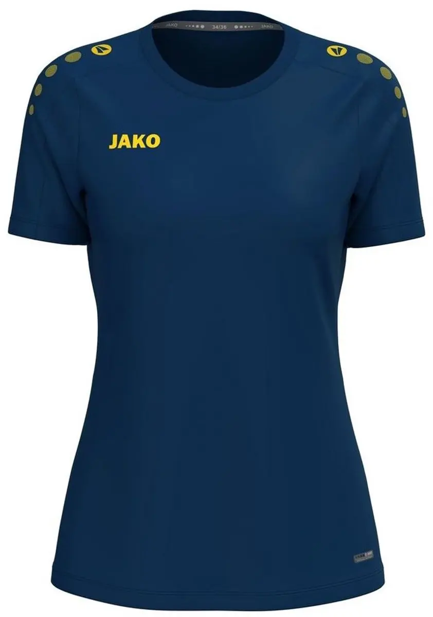 JAKO One T-Shirt Dames - Navy/Citroen 46/48