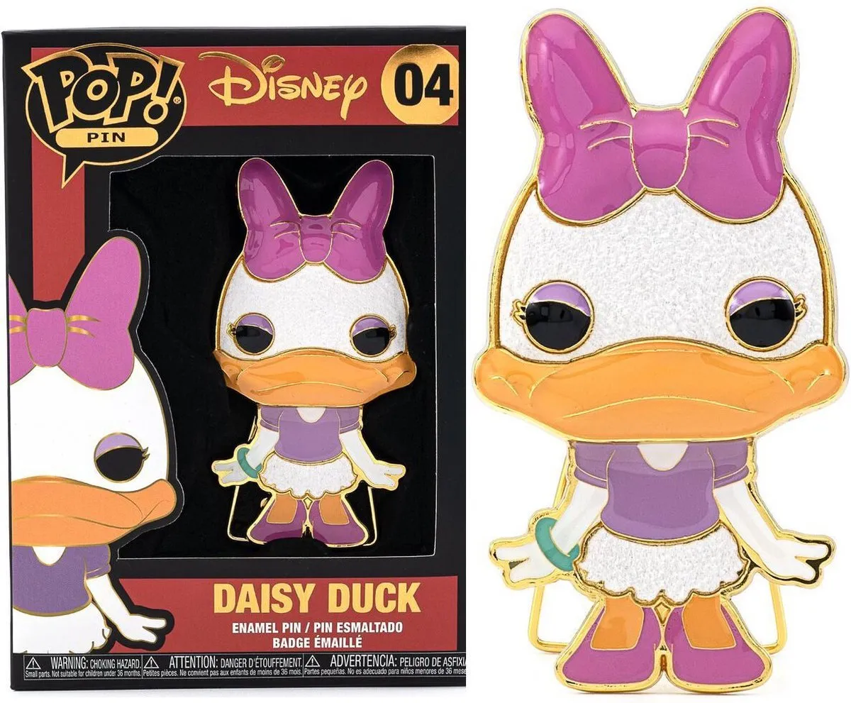 Funko Disney Daisy Duck Emaille Pin 10cm