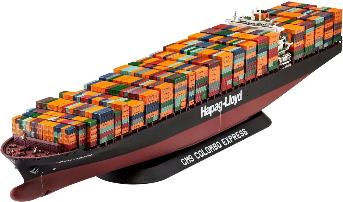 Revell 05152 Container Ship COLOMBO EXPRESS Modelbouwpakket 1:700 - Multi