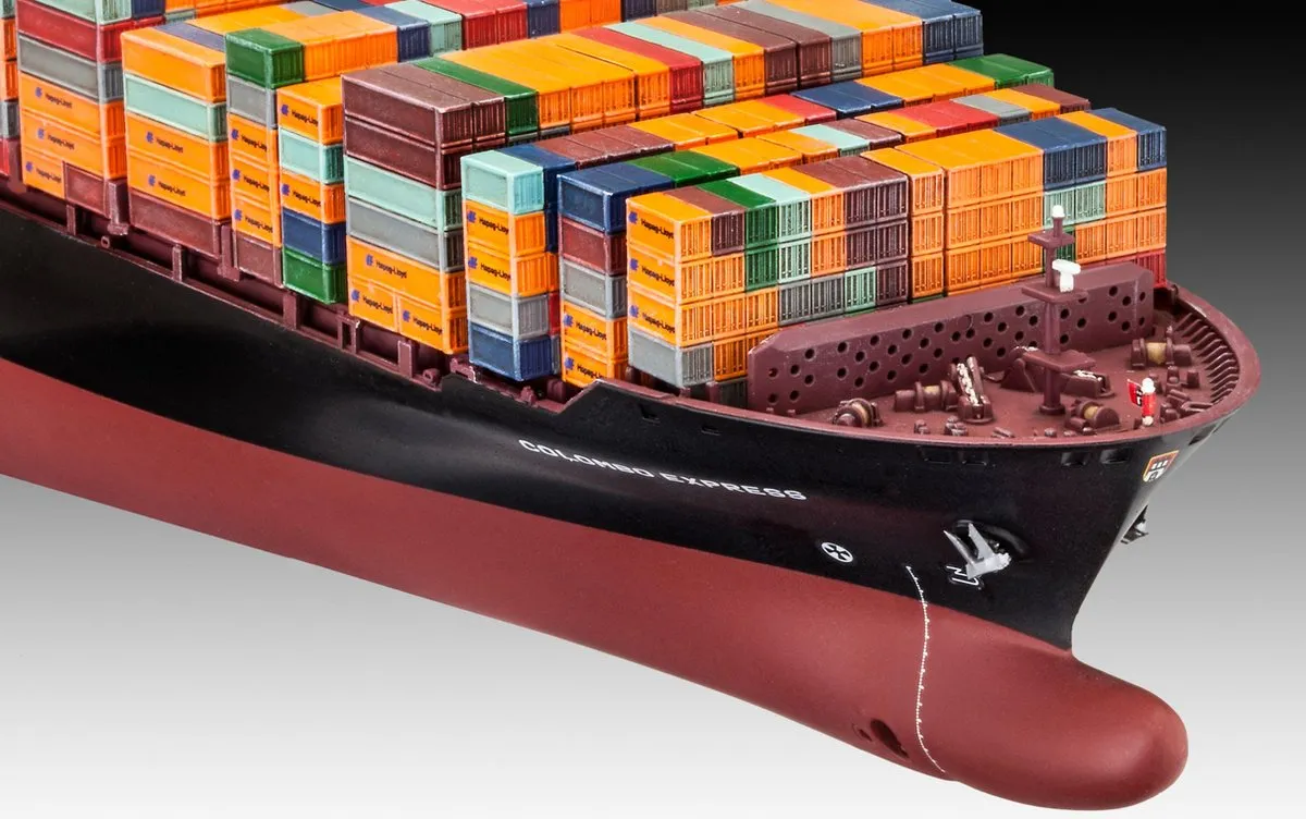 Revell 05152 Container Ship COLOMBO EXPRESS Modelbouwpakket 1:700 - Multi