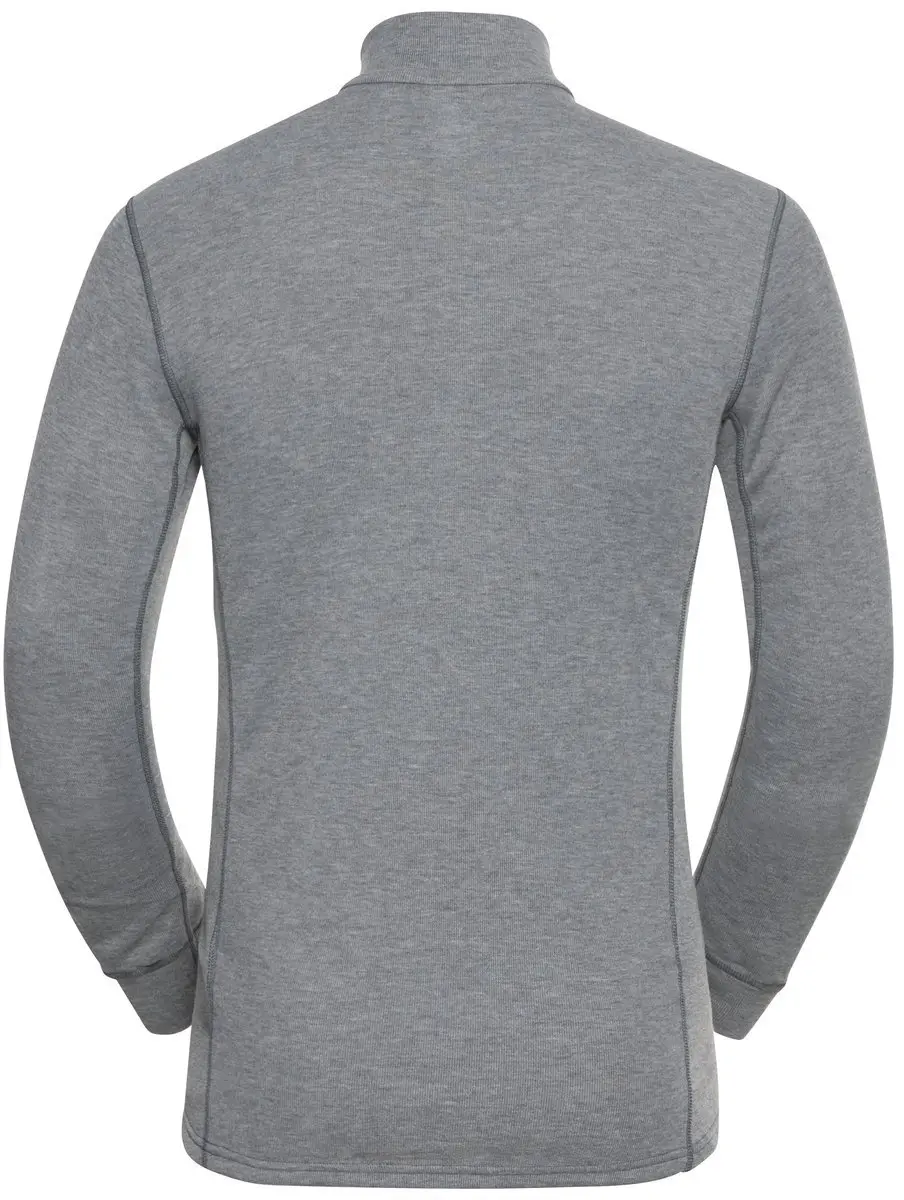ODLO Active Warm Col 1/2 Zip Thermoshirt Heren - S - Grijs