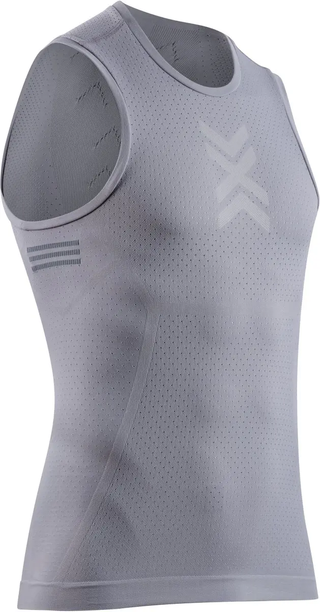 X-Bionic Xceed Ride Baselayer Tanktop Unisex Seal Grey/Silver Grey