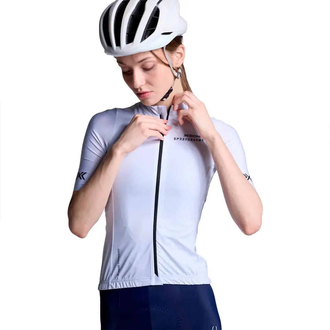 X-Bionic Corefusion Ride Wielertrui - XS - Off White