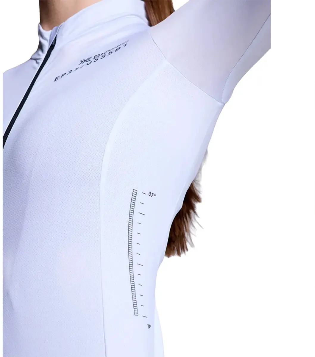 X-Bionic Corefusion Ride Wielertrui - XS - Off White