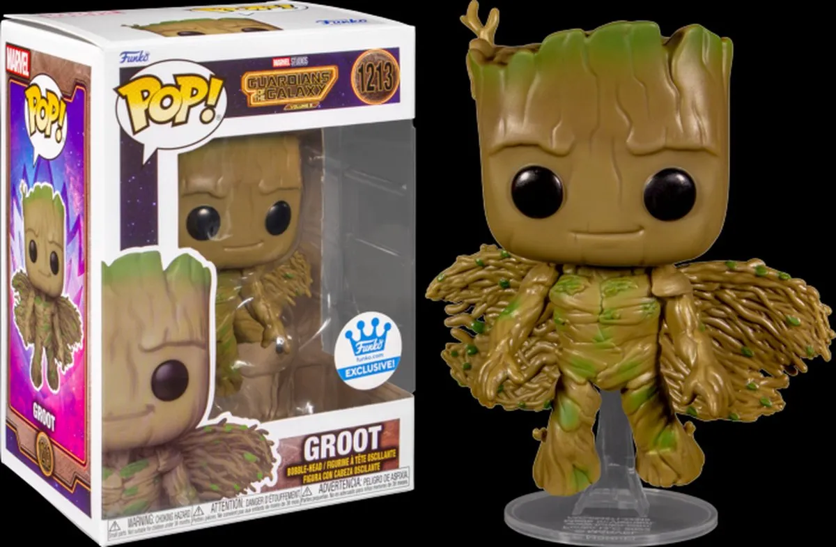 Funko Pop Marvel Groot #1213 Exclusief