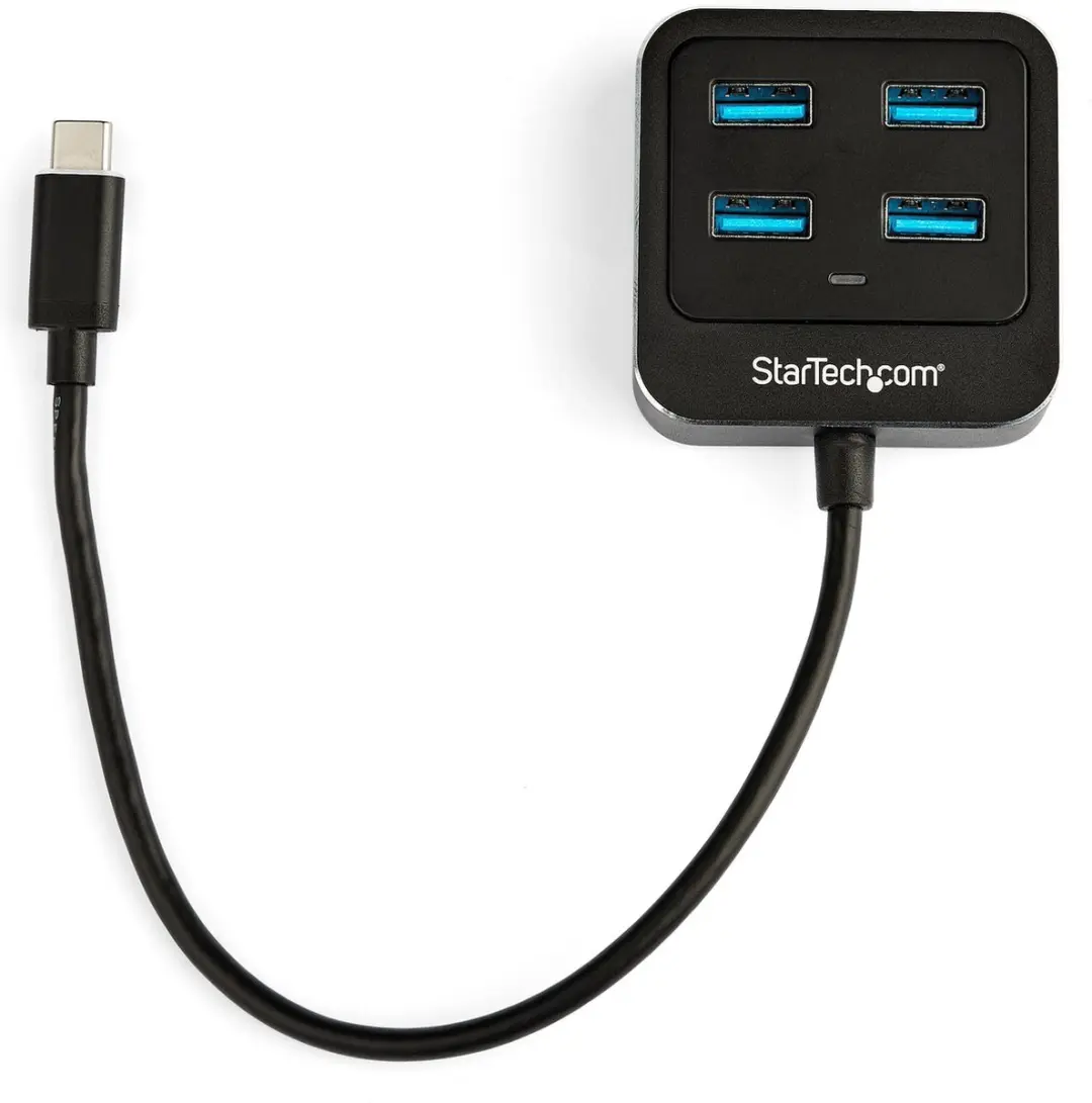 Startech HB31C4AB USB-C Hub 4x USB-A 10Gbps - Zwart