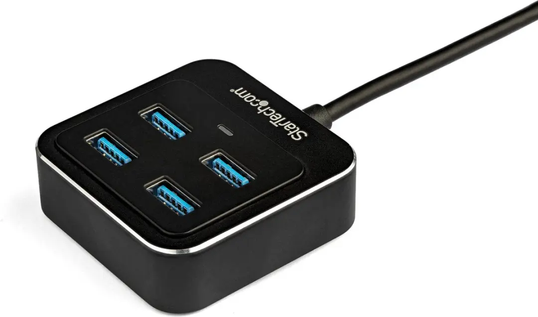 Startech HB31C4AB USB-C Hub 4x USB-A 10Gbps - Zwart