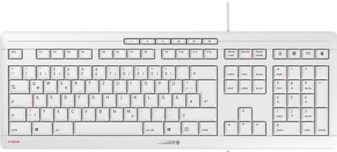 Cherry Stream 3.0 Azerty Wired Wit