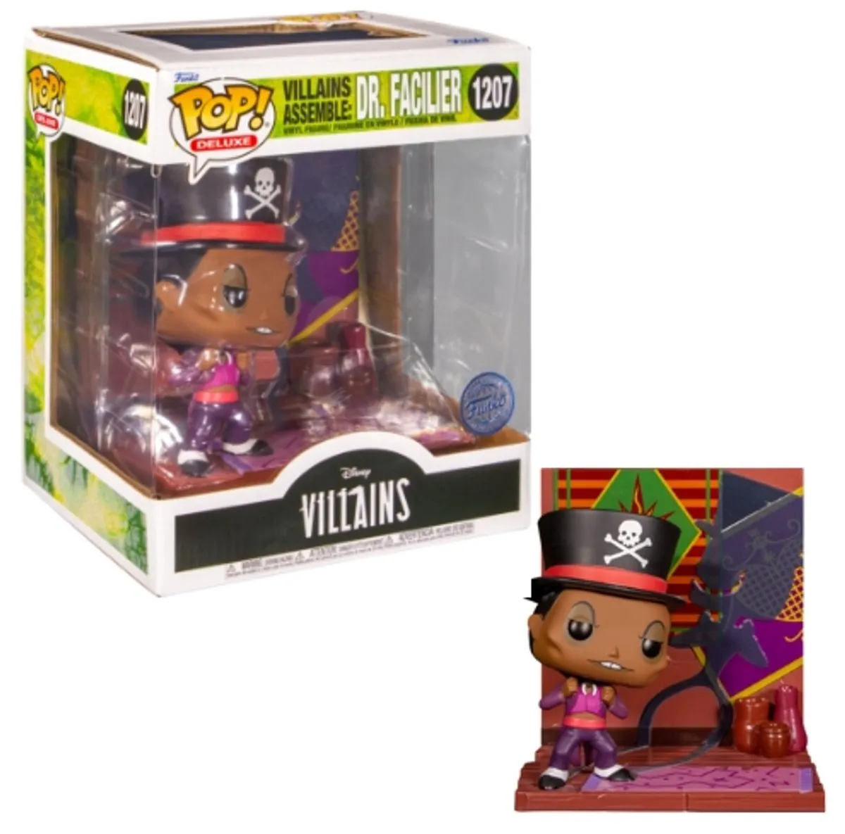 Funko Pop! Disney Dr. Facilier Disney Villains Assemble Deluxe - Veelkleurig