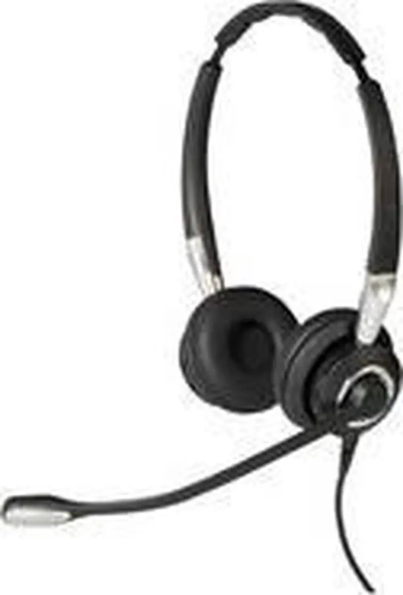 Jabra BIZ 2400 II USB Duo MS Headset - Zwart