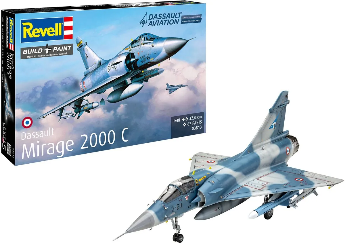 Revell 03813 Dassault Mirage 2000C Modelbouwpakket