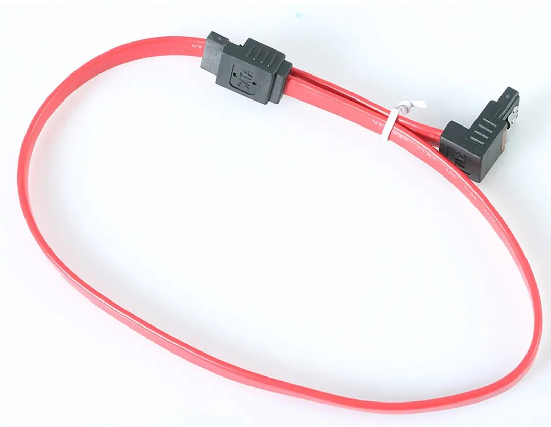Startech LSATA18RA1 SATA-kabel 18" - Rood - afbeelding 2 van 2