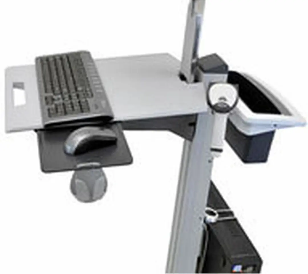 Ergotron Neo-Flex Basket & Handle Kit 97-545 - Wit/Zwart - afbeelding 2 van 2