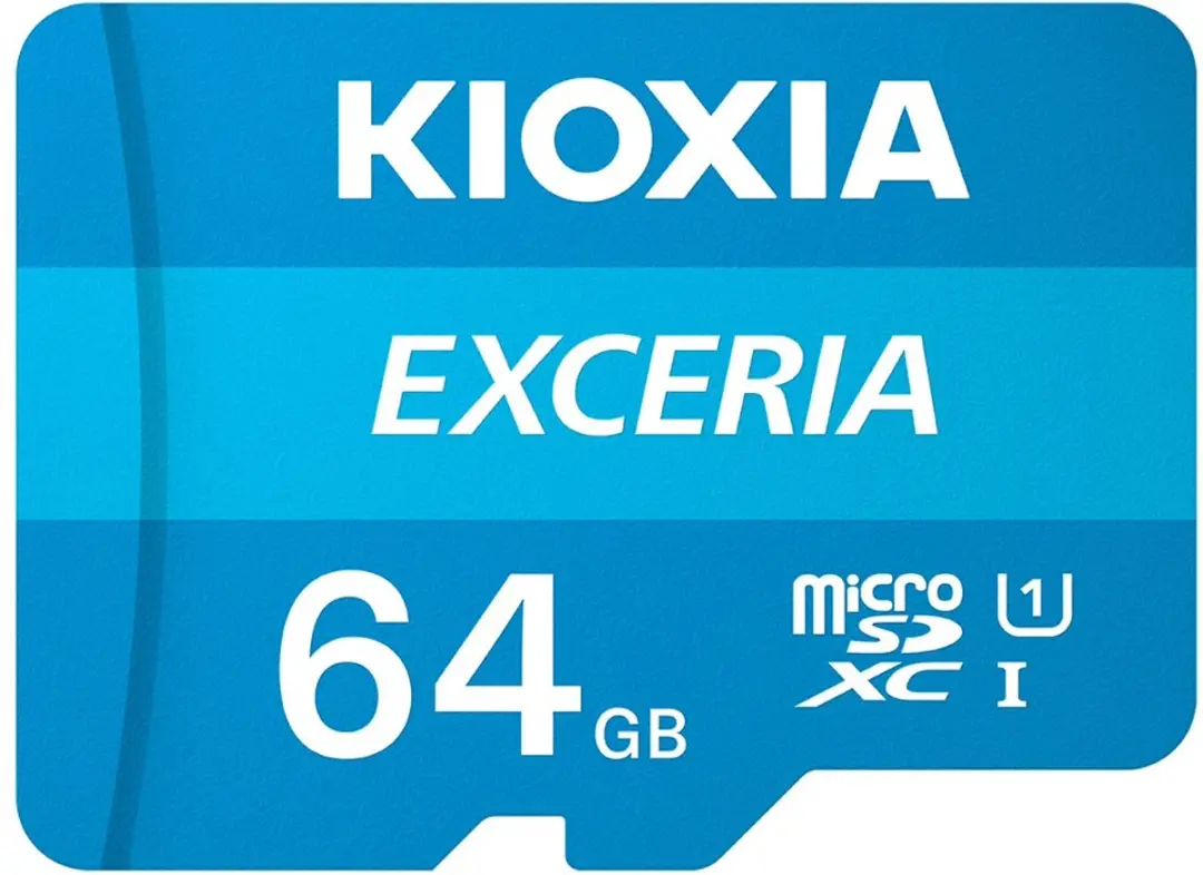 Toshiba Kioxia microSD 64GB UHS-I U1 - Met Adapter