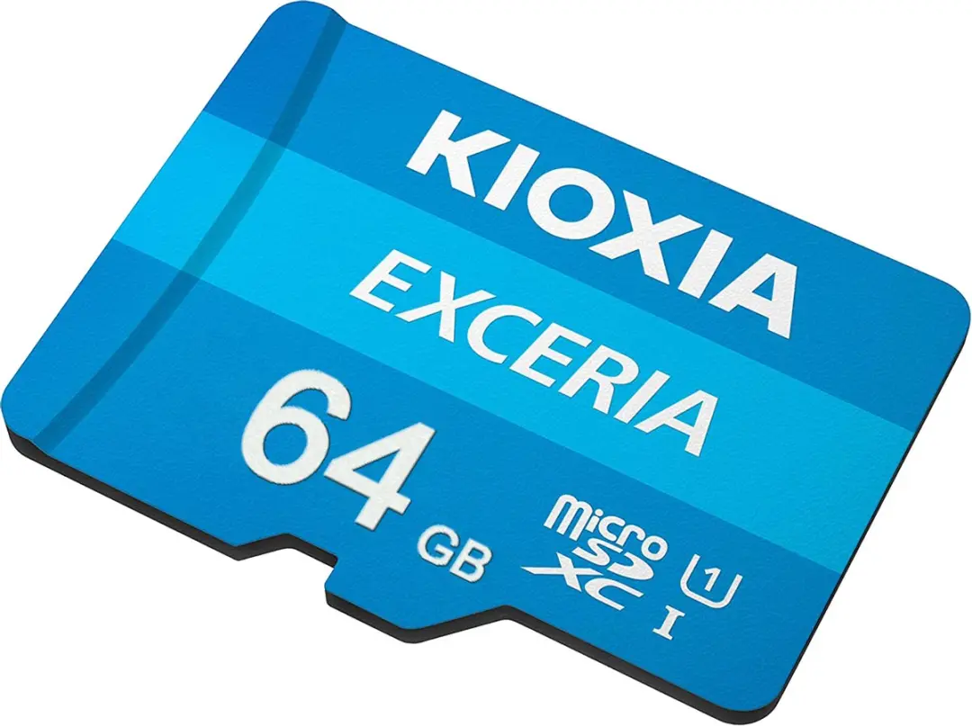 Toshiba Kioxia microSD 64GB UHS-I U1 - Met Adapter