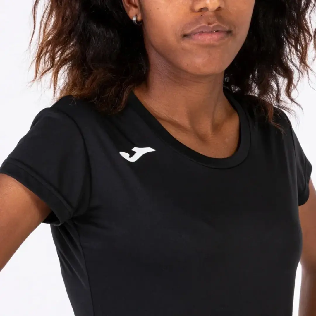 Joma Record II-T-shirt Dames - L - Zwart