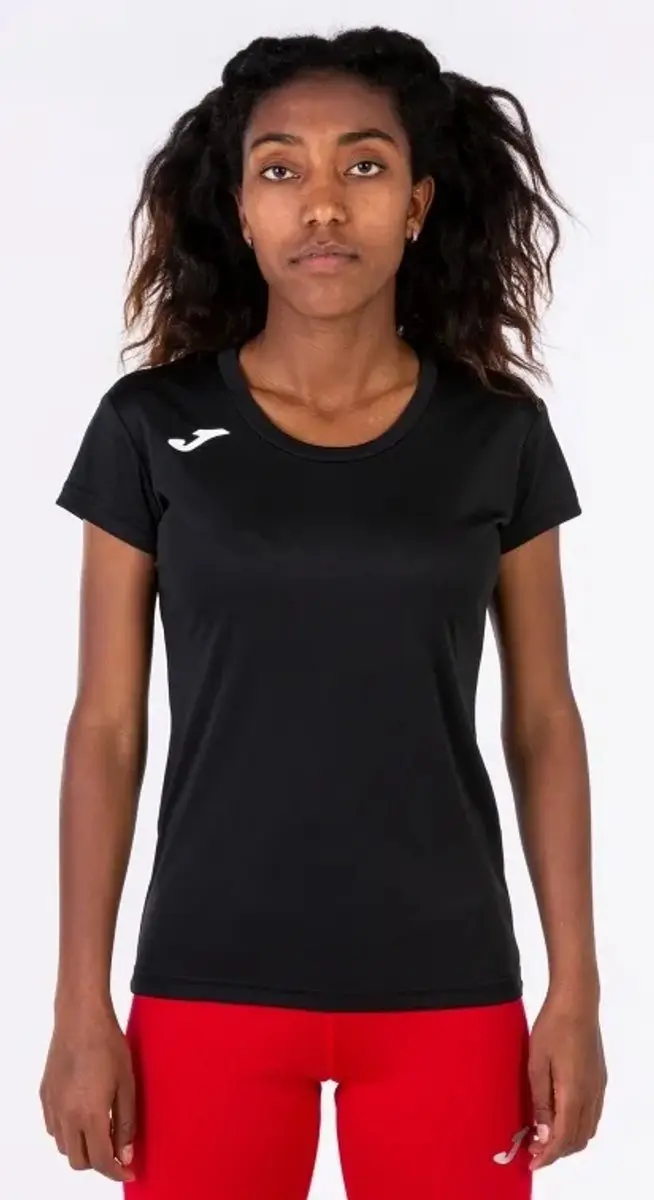 Joma Record II-T-shirt Dames - L - Zwart