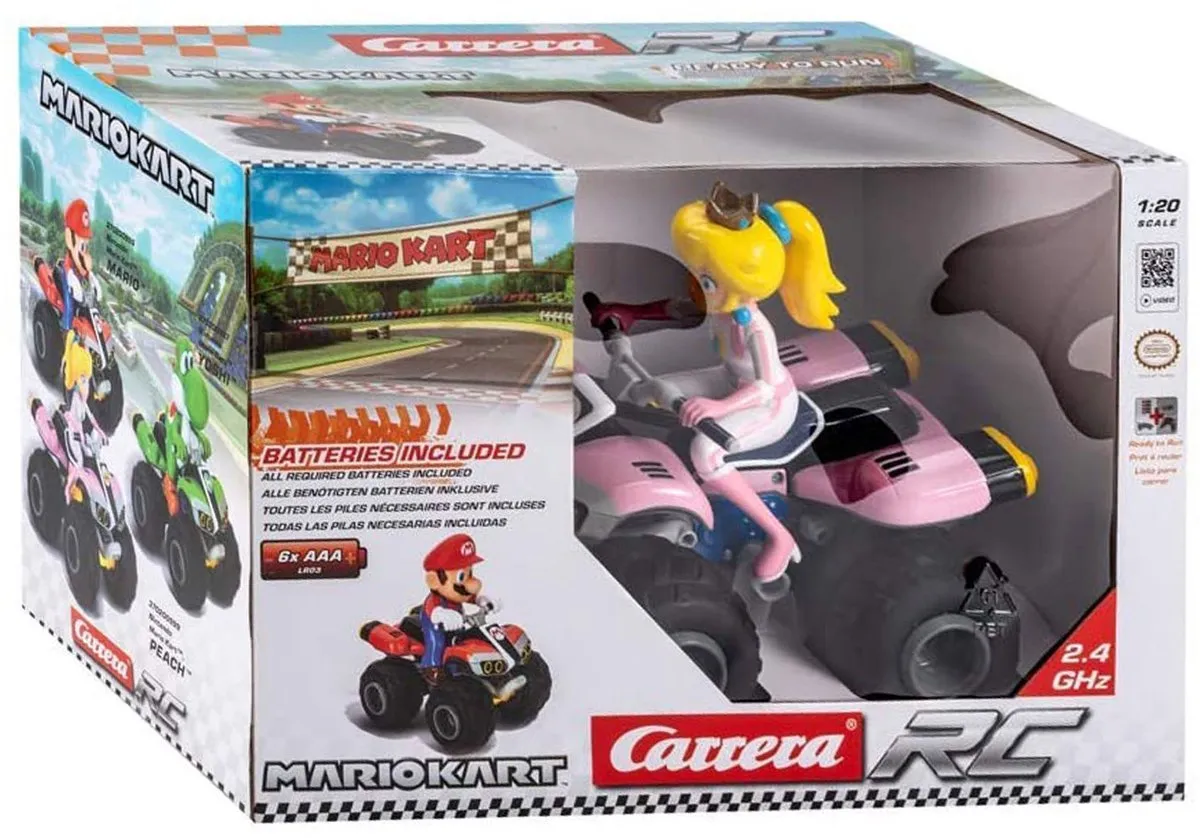 Carrera RC Mario Kart Peach Quad 2,4GHz CAR370200999X