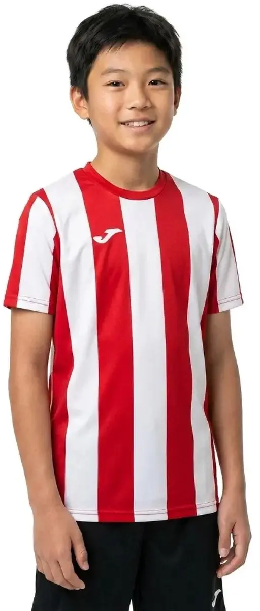 Joma Inter Classic T-shirt 146/152 - Rood/Wit