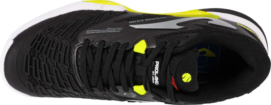Joma Roland Men 2401 TROLAS2401C Tennisschoenen - Zwart - Maat 41 - afbeelding 4 van 5