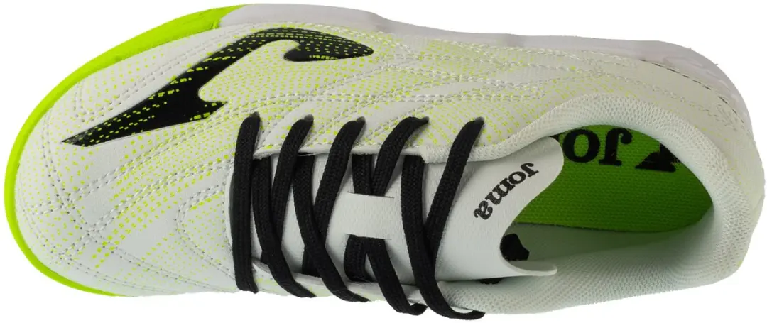 Joma Evolution Jr 25 EVJW IN Schoenen - AG - Wit/Zwart - afbeelding 3 van 5