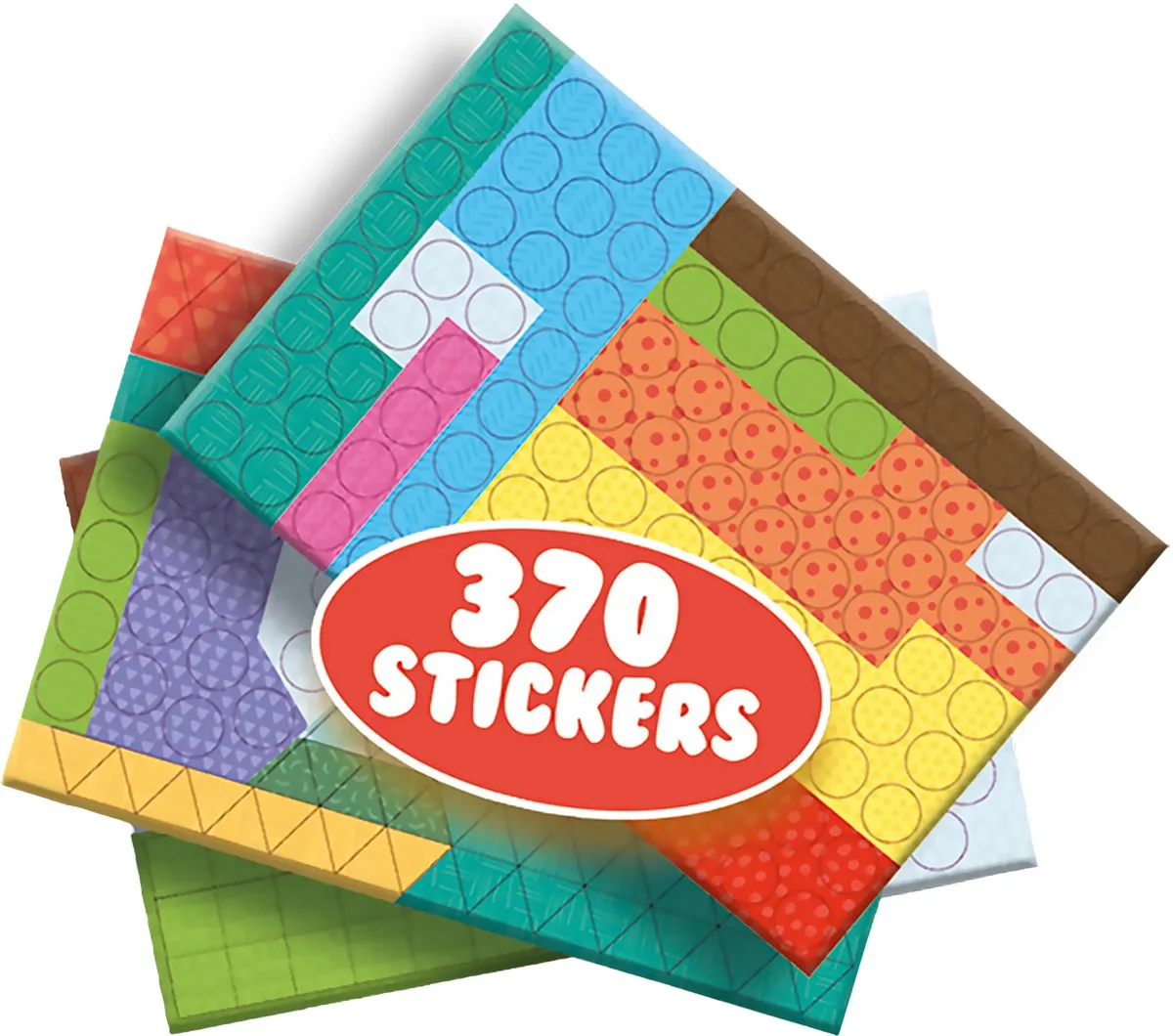 SES Creative Ik Leer Plakken en Vormen Herkennen - 24 Knutselkaarten & 5 Rollen Tape