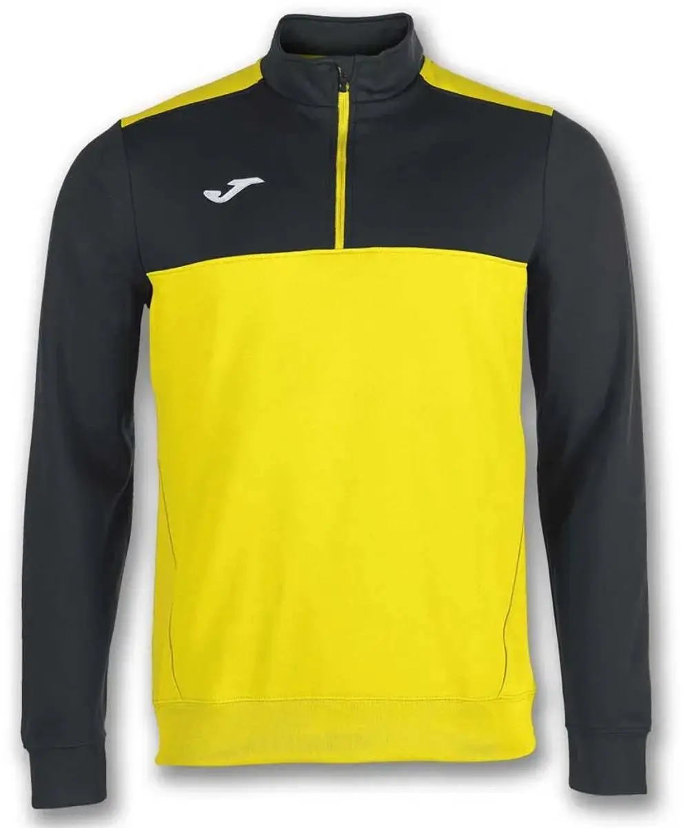 Joma Winner Ziptop Heren - Zwart/Geel S