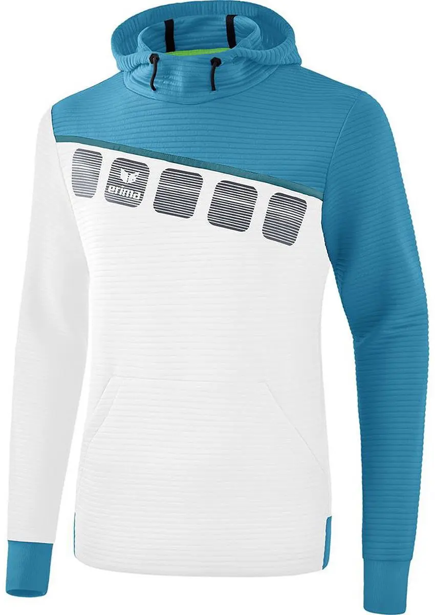 Erima 5-C Sweatshirt Capuchon Heren
