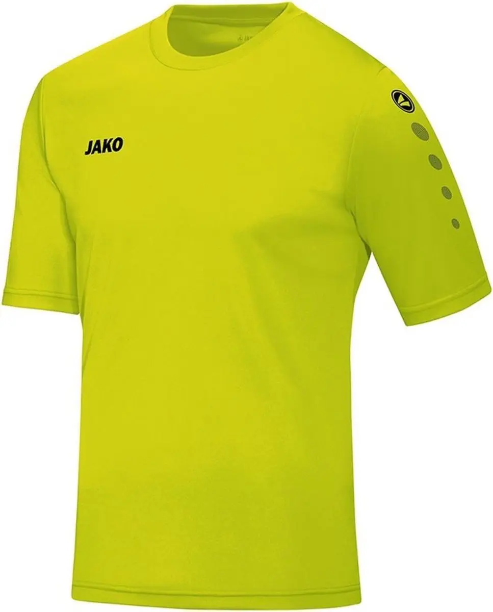 JAKO Team SS Shirt Junior 116 - Oranje - afbeelding 6 van 6