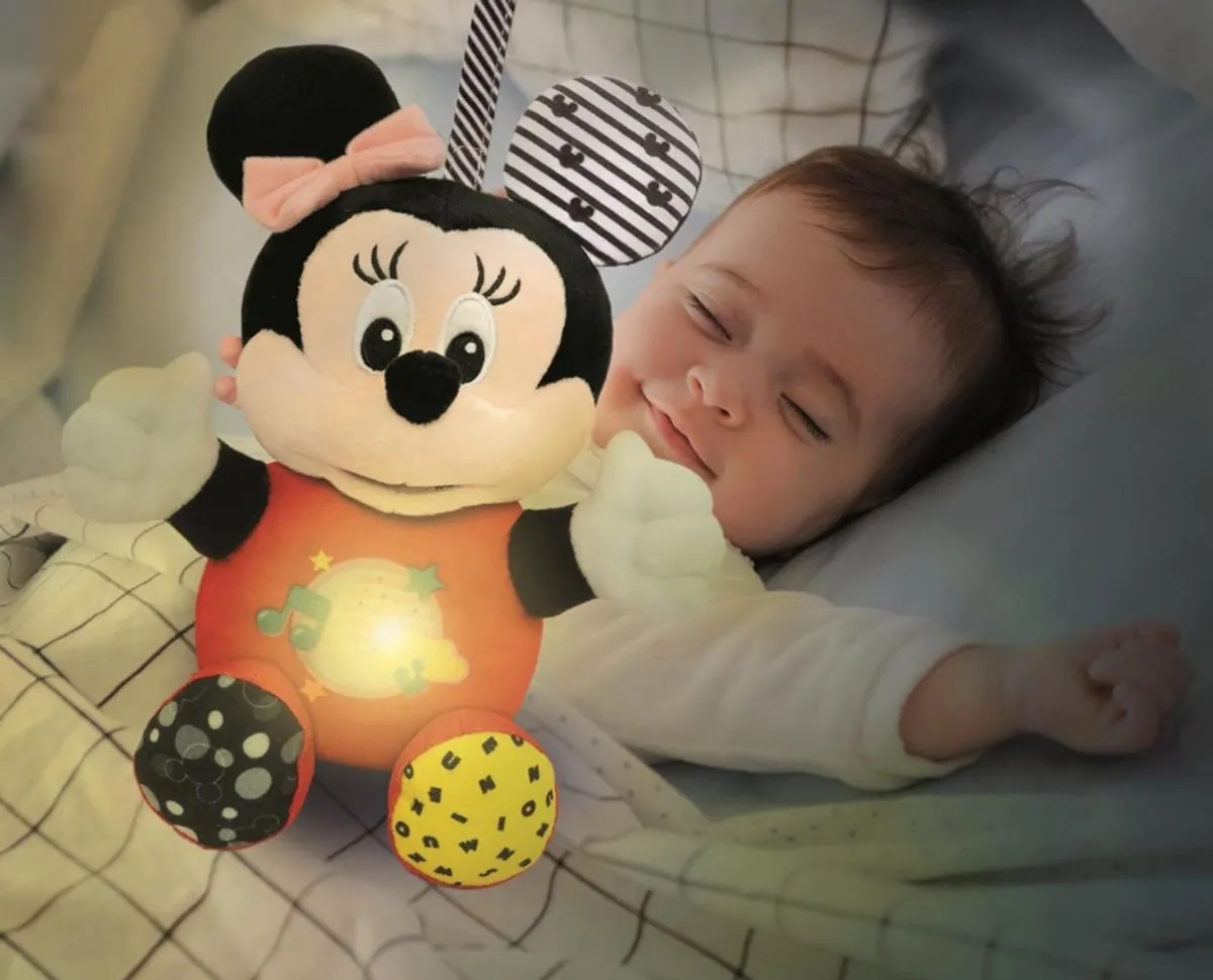 Clementoni Disney Baby Minnie Lichtgevende Knuffel - 3x AAA