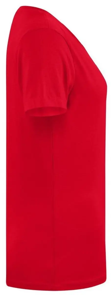 JAKO Organic Stretch T-Shirt Dames - Rood - Maat 44