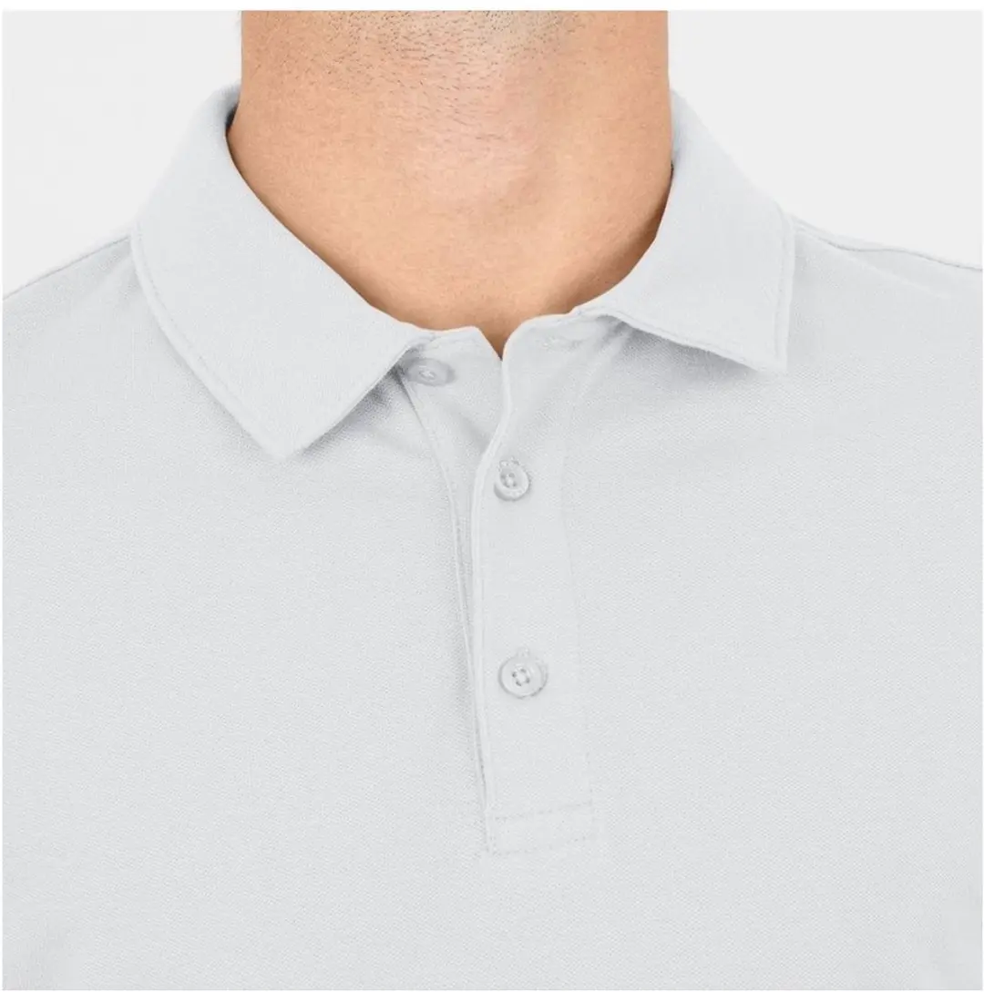 JAKO Organic Polo Stretch Heren - Wit 3XL