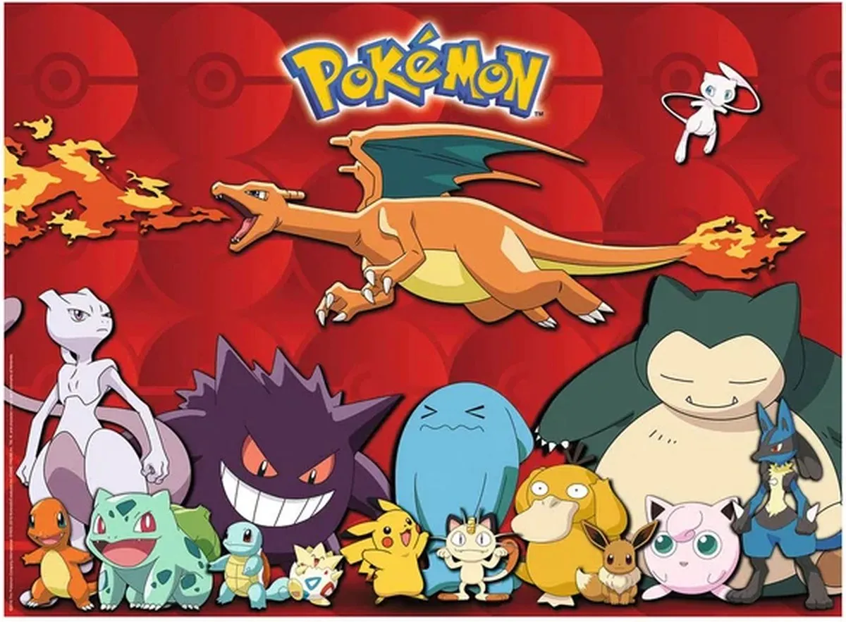 Ravensburger Pokémon Legpuzzel 100 Stuks - 100XXL - Multicolor - afbeelding 6 van 6