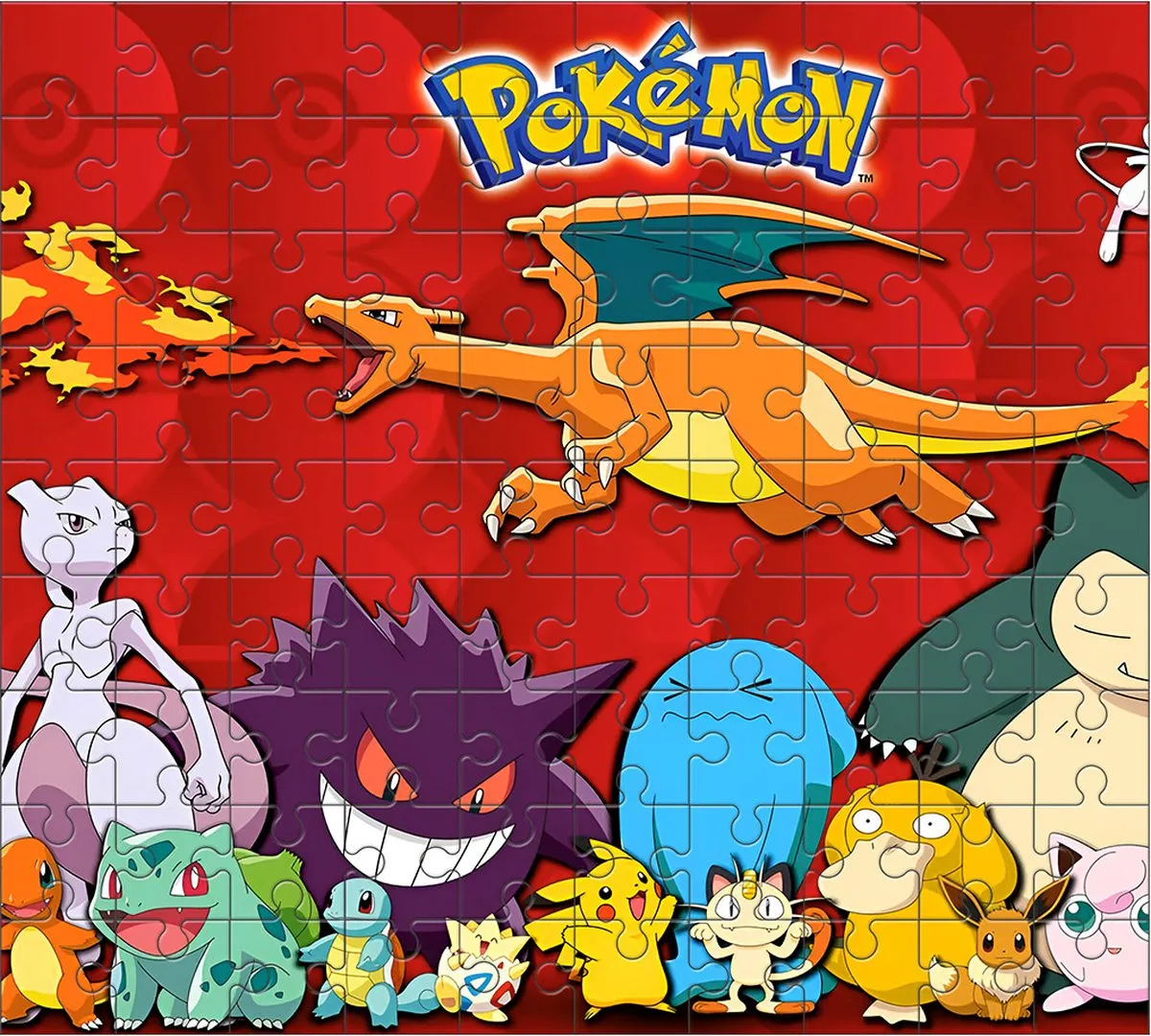 Ravensburger Pokémon Legpuzzel 100 Stuks - 100XXL - Multicolor